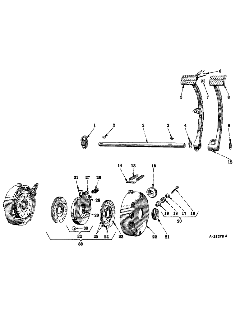 Схема запчастей Case IH FARMALL MV - (240) - CHASSIS, BRAKES AND CONNECTIONS (12) - CHASSIS