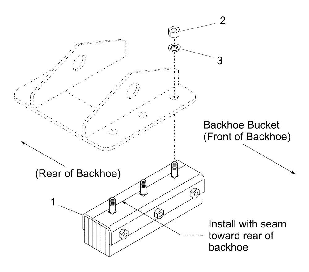 Схема запчастей Case IH 716392006 - (65) - STREET PAD KIT, 716410016 