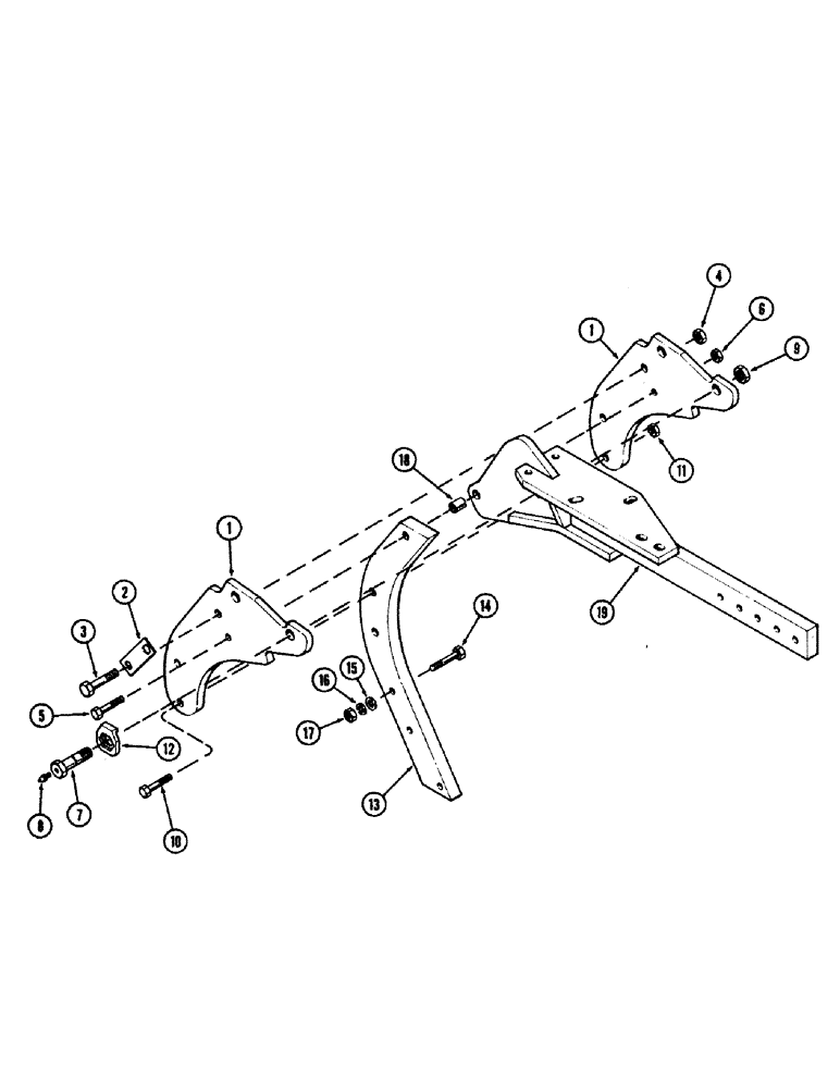 Схема запчастей Case IH 400-SERIES - (30) - SHEAR BOLT BEAM 