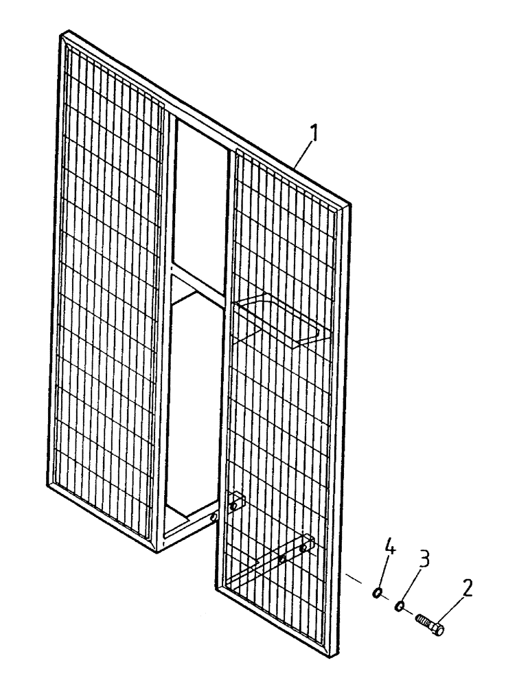 Схема запчастей Case IH 7000 - (A01-15) - FRONT GUARDS Mainframe & Functioning Components