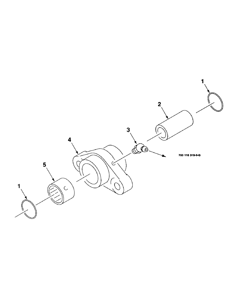Схема запчастей Case IH 8340 - (3-08) - PIVOT ASSEMBLY (58) - ATTACHMENTS/HEADERS