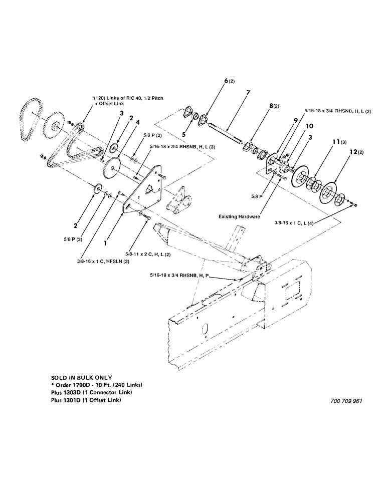 Схема запчастей Case IH 8830 - (64) - REEL VARI-DRIVE ASSEMBLY (58) - ATTACHMENTS/HEADERS