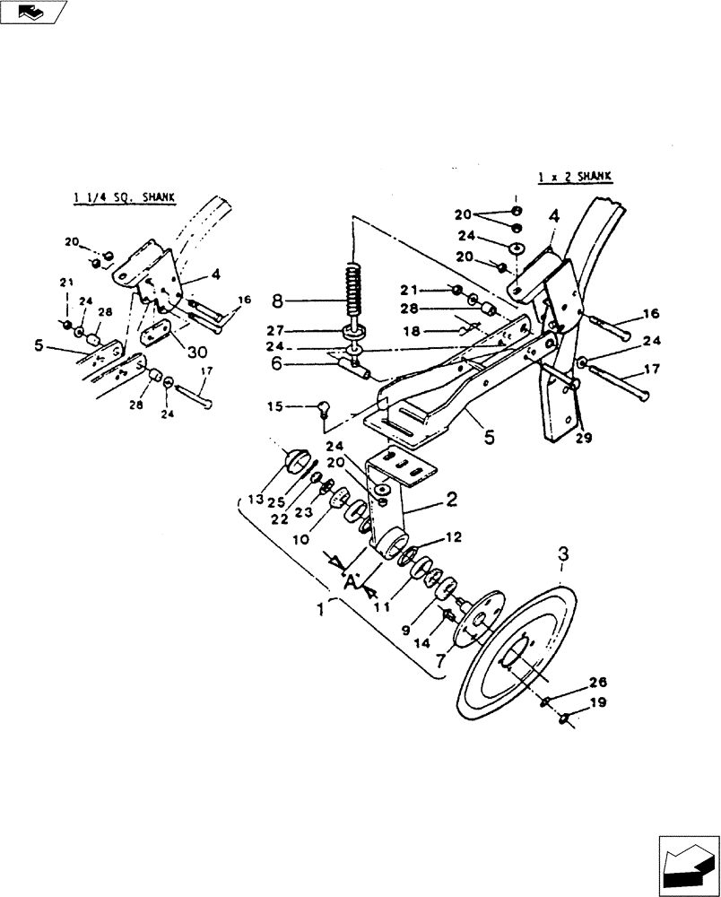 Схема запчастей Case IH 3200 - (75.200.06) - UNI-SEALER PARTS LIST (75) - SOIL PREPARATION
