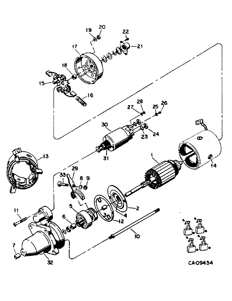Схема запчастей Case IH 1420 - (08-27) - ELECTRICAL, FEEDER REVERSE MOTOR (06) - ELECTRICAL