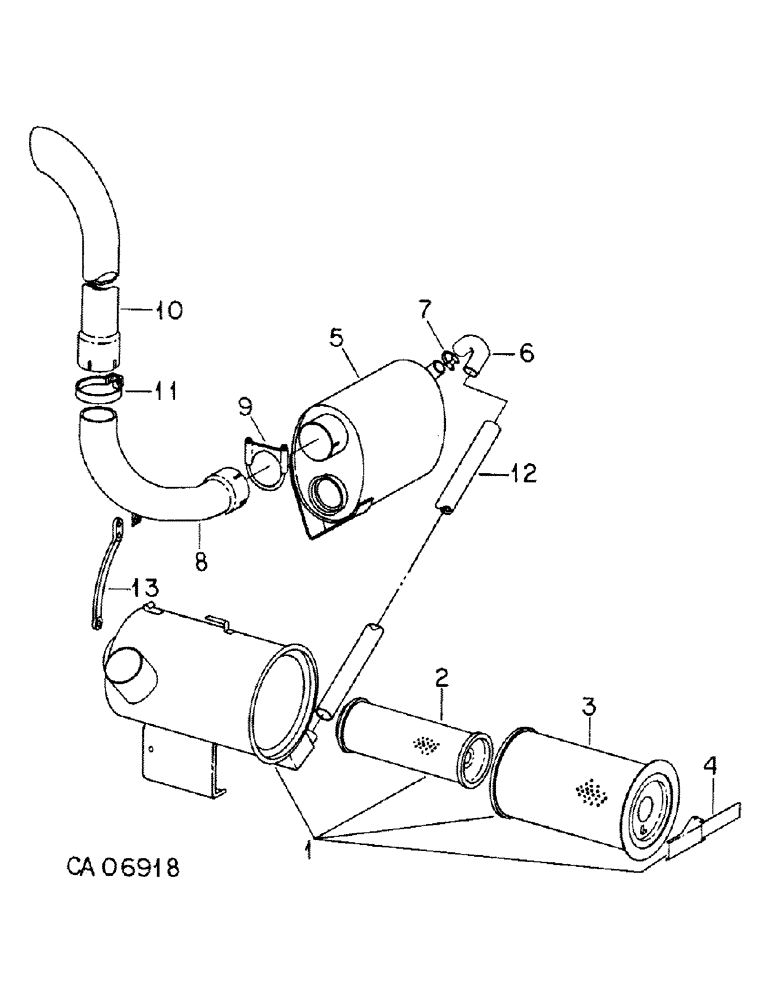 Схема запчастей Case IH 1586 - (12-02) - POWER, ASPIRATED AIR CLEANER ATTACHMENT Power