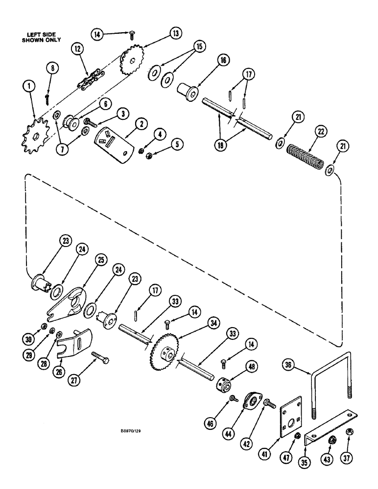 Схема запчастей Case IH 900 - (9-246) - PRIMARY FERTILIZER DRIVE, LIQUID, CYCLO AIR TRAILING, 12 ROW NARROW PRIOR TO P.I.N. JJC0020040 (09) - CHASSIS/ATTACHMENTS