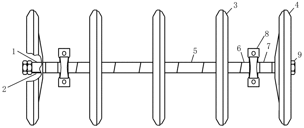 Схема запчастей Case IH 400 - (75.200.28) - PACKER GANG ASSY 12" SPACING, 5 STEEL WHEELS (75) - SOIL PREPARATION