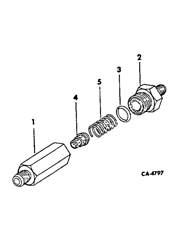 Схема запчастей Case IH 6788 - (10-13) - HYDRAULICS, VALVE, OIL COOLER BY-PASS (07) - HYDRAULICS