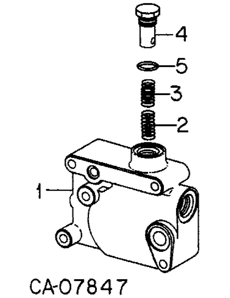 Схема запчастей Case IH 5088 - (10-20) - HYDRAULICS, PRIORITY VALVE (07) - HYDRAULICS
