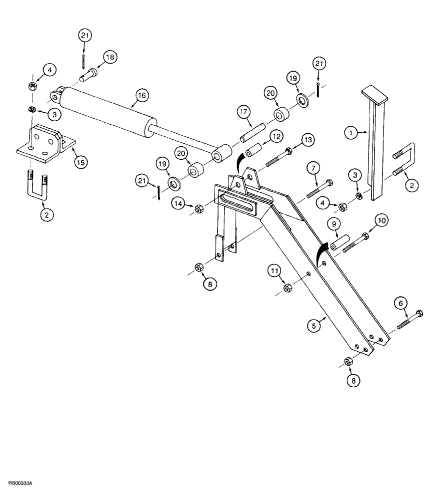 Схема запчастей Case IH 5700 - (9-094) - WING LIFT, NON LEVEL MODELS, VERTICAL AND DOUBLE FOLD, 33 FOOT THROUGH 45 FOOT WIDE (18) - MISCELLANEOUS