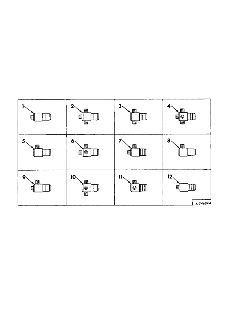 Схема запчастей Case IH 47 - (B-62) - CENTRALIZED LUBRICATION ATTACHMENT VALVES 