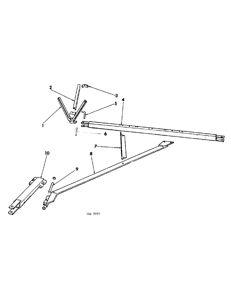 Схема запчастей Case IH 150 - (32) - THREE DRILL TRACTOR HITCH FOR 10 X 8, 10 X 10 AND 8 X 12 