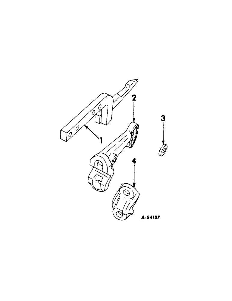Схема запчастей Case IH 259 - (N-8[B]) - COUPLING BEAMS 