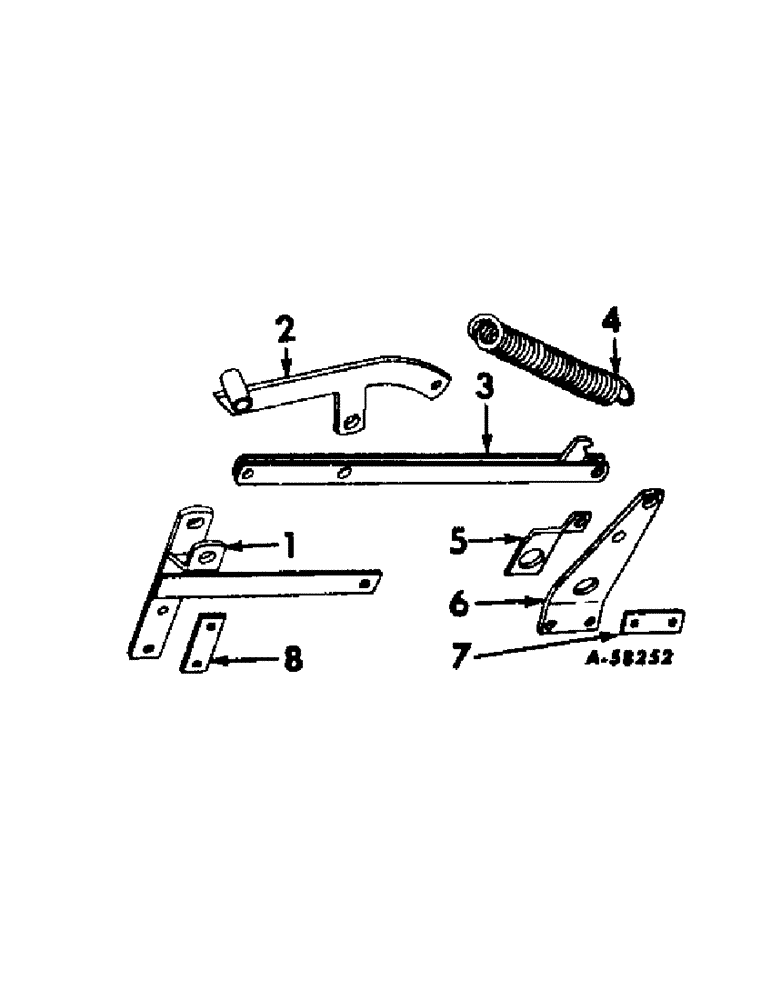 Схема запчастей Case IH 466 - (X-11) - CYLINDER RETURN 