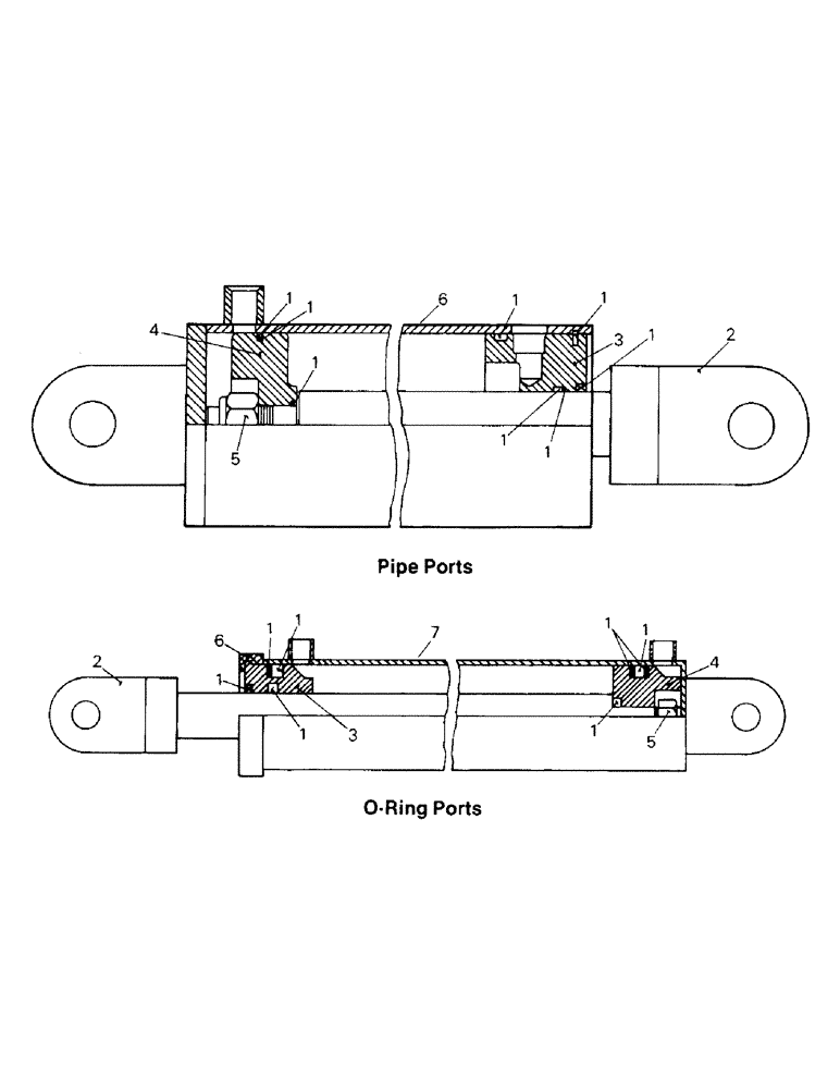 Схема запчастей Case IH ST325 - (10-42) - TILT CYLINDERS, DAKOTA UTILITY BLADE (19) - OPTIONS