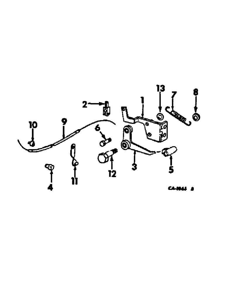 Схема запчастей Case IH 2500 - (12-14[1]) - POWER, FUEL SHUT-OFF CONTROLS, DIESEL ENGINE TRACTORS Power