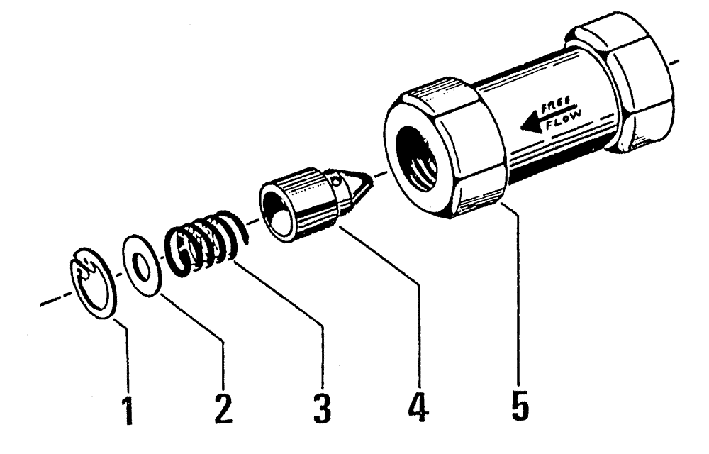 Схема запчастей Case IH 7700 - (B04[36]) - HYDRAULIC CHECK VALVE, TRACK ADJUST Hydraulic Components & Circuits