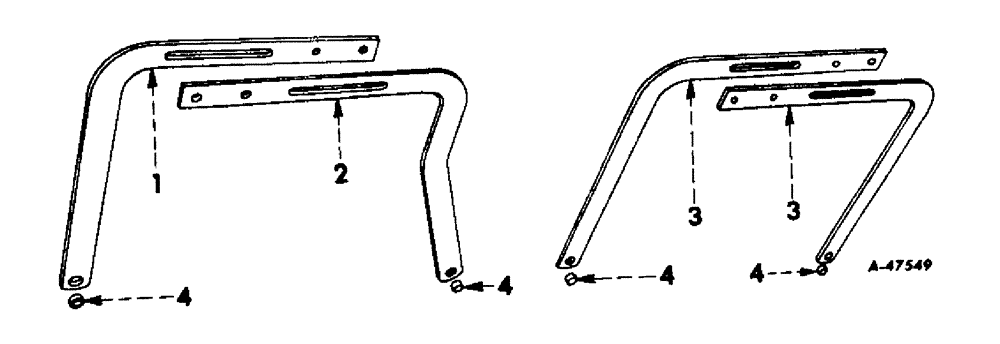 Схема запчастей Case IH 263 - (Q-11) - JOCKEY ARCH 