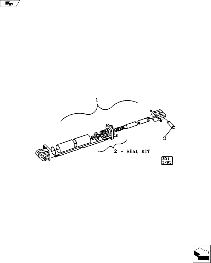 Схема запчастей Case IH 2500 ECOLO-TIL - (35.100.01[01]) - HYDRAULICS (35) - HYDRAULIC SYSTEMS