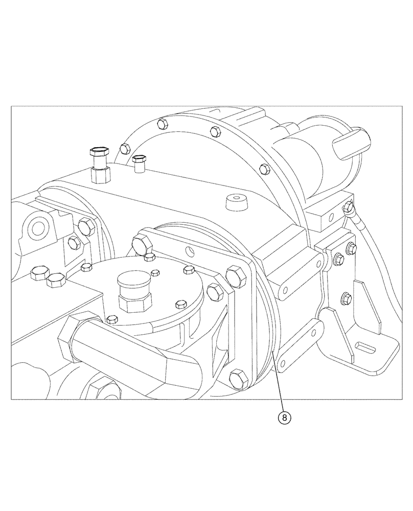 Схема запчастей Case IH SPX4260 - (03-001[01]) - ENGINE PACKAGE (01) - ENGINE