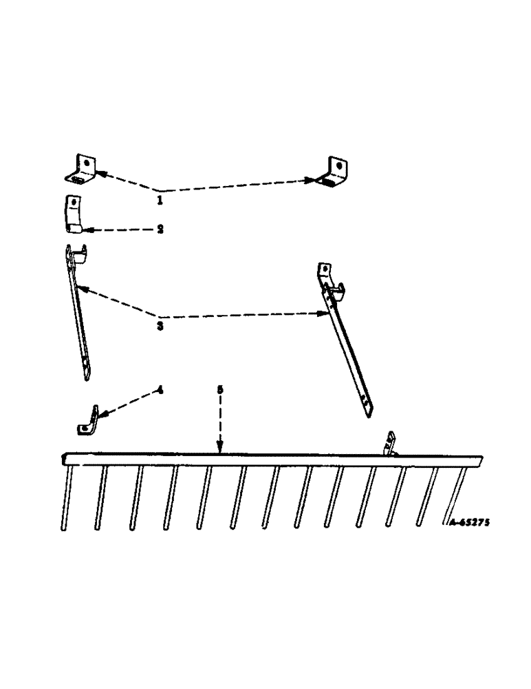 Схема запчастей Case IH 401 - (M-14) - SMOOTHING ATTACHMENT, SPECIAL, PRODUCT GRAPHICS 