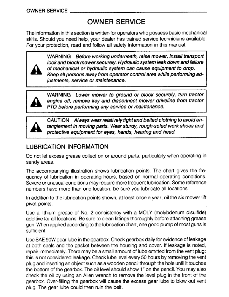 Схема запчастей Case IH M172 - (17) - OWNER SERVICE (05) - SERVICE & MAINTENANCE