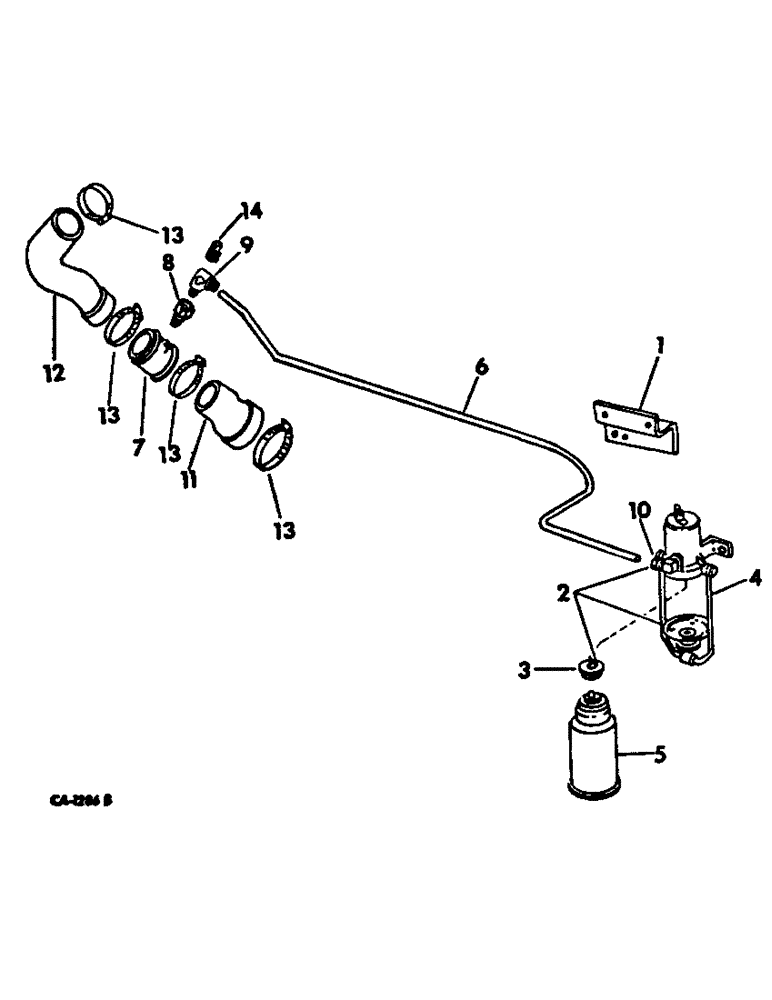 Схема запчастей Case IH 2500 - (12-17) - POWER, ETHER STARTING, DIESEL ENGINE TRACTORS Power