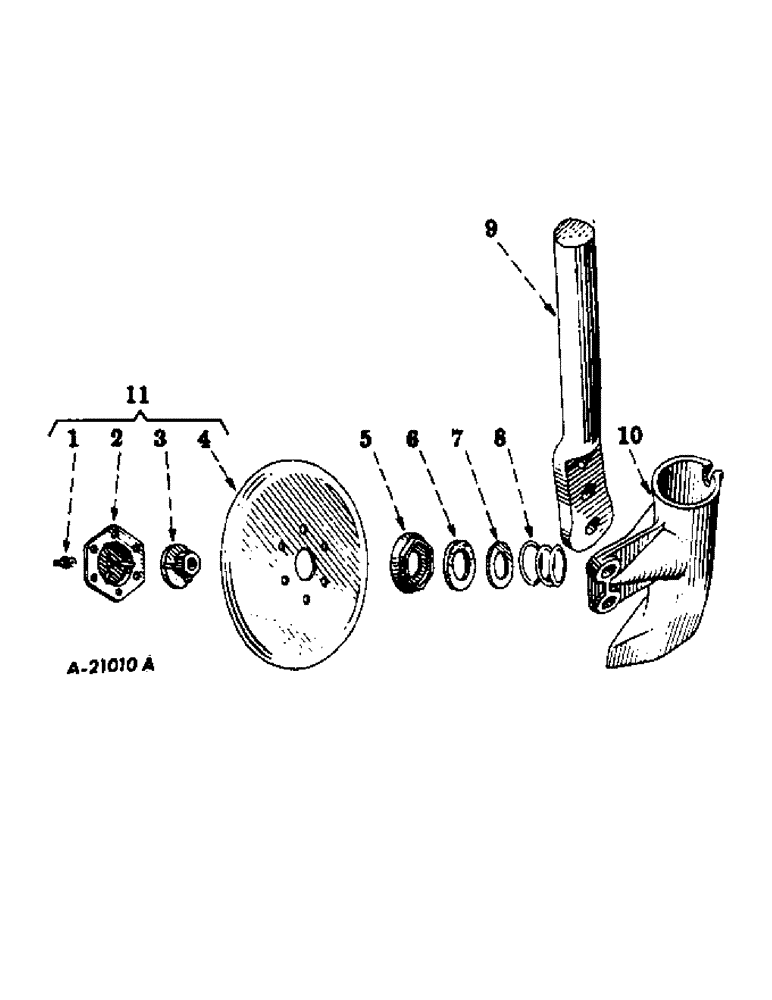 Схема запчастей Case IH U-214A - (T-18) - DISK APPLICATOR 