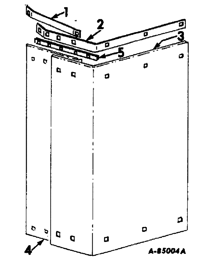 Схема запчастей Case IH 622 - (R-16) - PICKER DRUM, DRIVE WHEEL SHIELDS Picker Drum