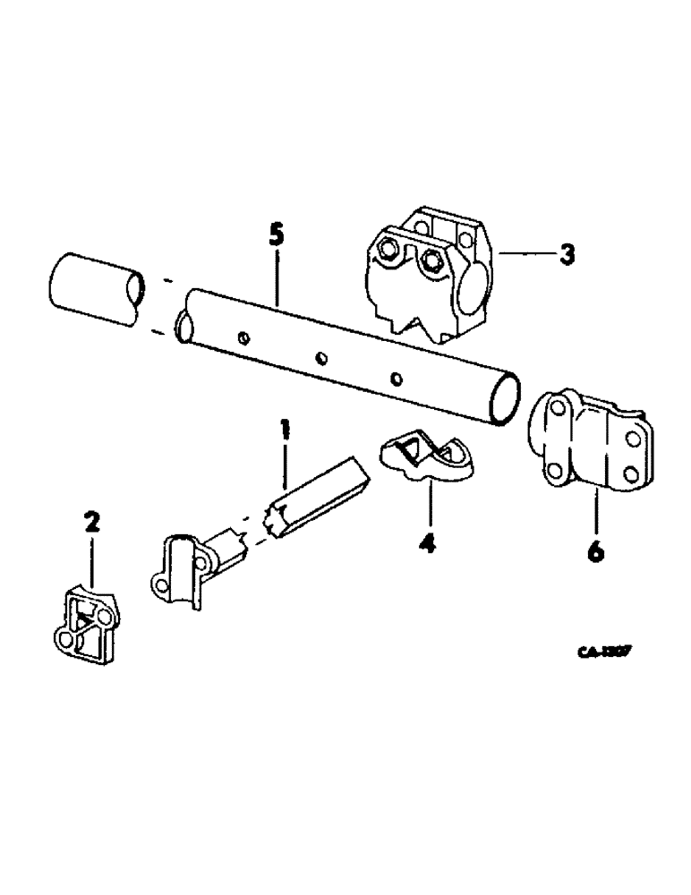 Схема запчастей Case IH 353 - (AT-05) - TOOLING EQUIPMENT, FOR ROUND TOOL BARS 
