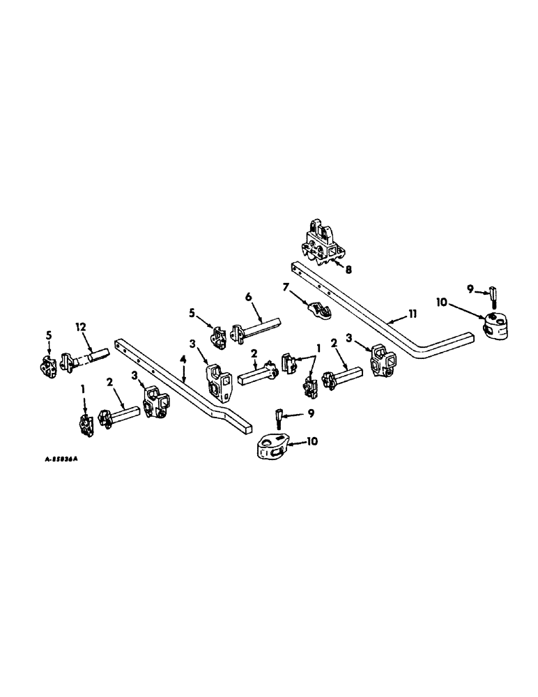 Схема запчастей Case IH 53 - (F-10) - TOOLING EQUIPMENT, GANG AND CLAMPS 