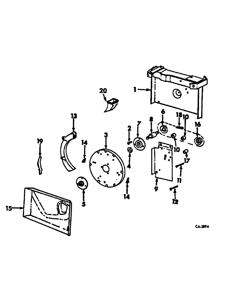 Схема запчастей Case IH 96 - (AC-14) - HILL DROP UNIT, ONE PER ROW 