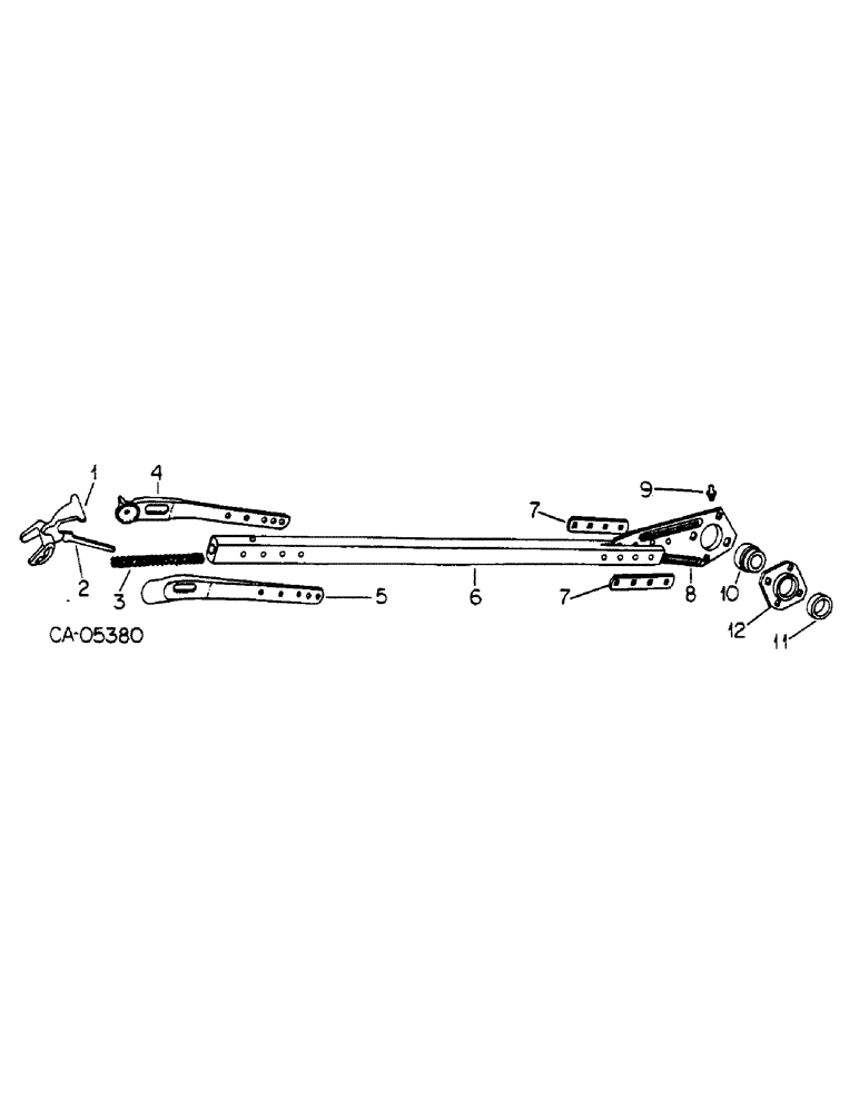 Схема запчастей Case IH CUB-22 - (G-10) - BALL BEARING PITMAN, SPECIAL, 1972 AND SINCE 