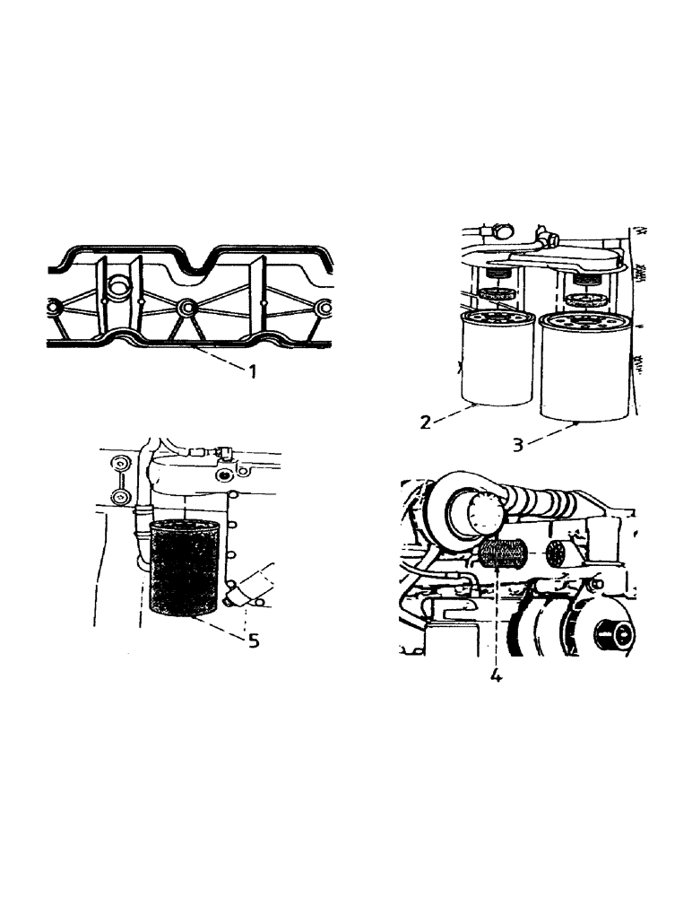 Схема запчастей Case IH 7000 - (C01-05) - FILTERS, 6CT Engine & Engine Attachments