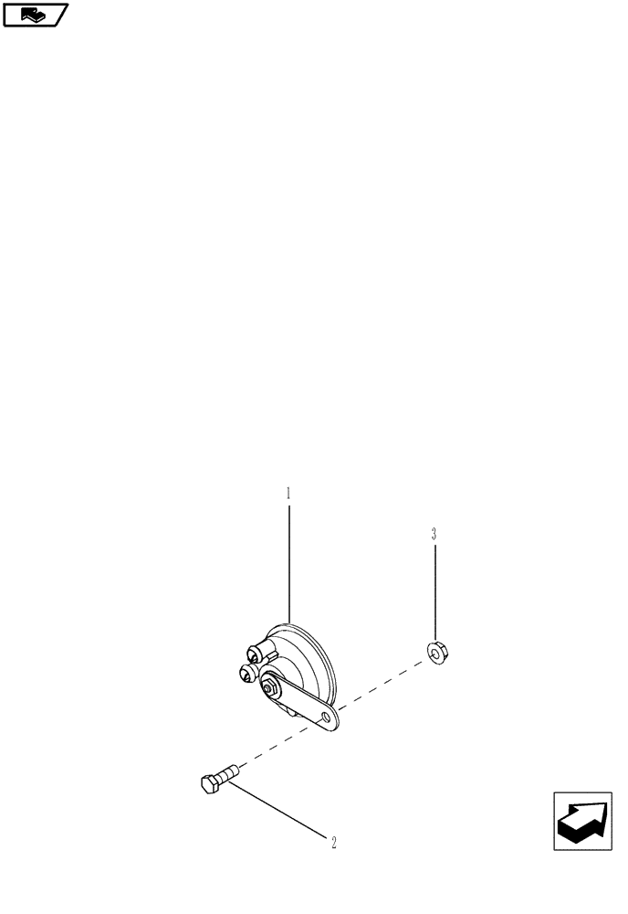 Схема запчастей Case IH MAGNUM 210 - (55.408.02) - HORN (55) - ELECTRICAL SYSTEMS