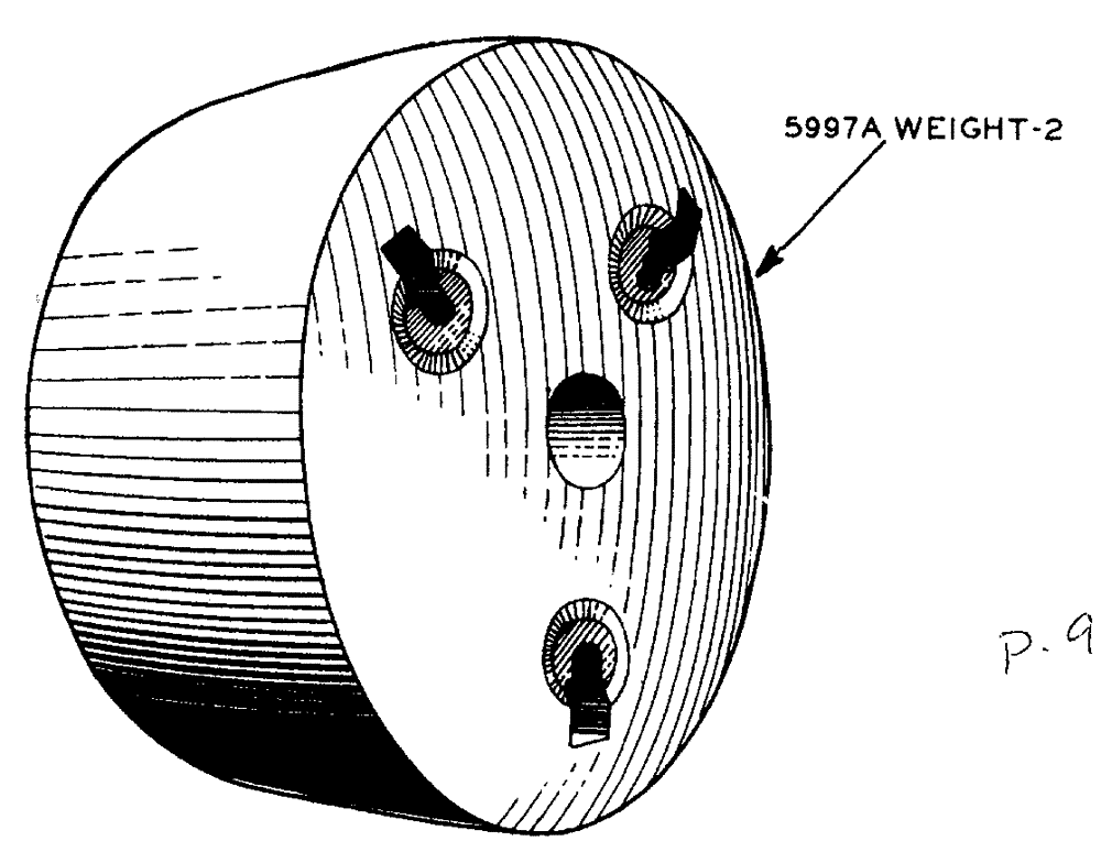 Схема запчастей Case IH LA-SERIES - (064) - REAR WHEEL WEIGHT FOR 5996A WHEEL (09) - CHASSIS