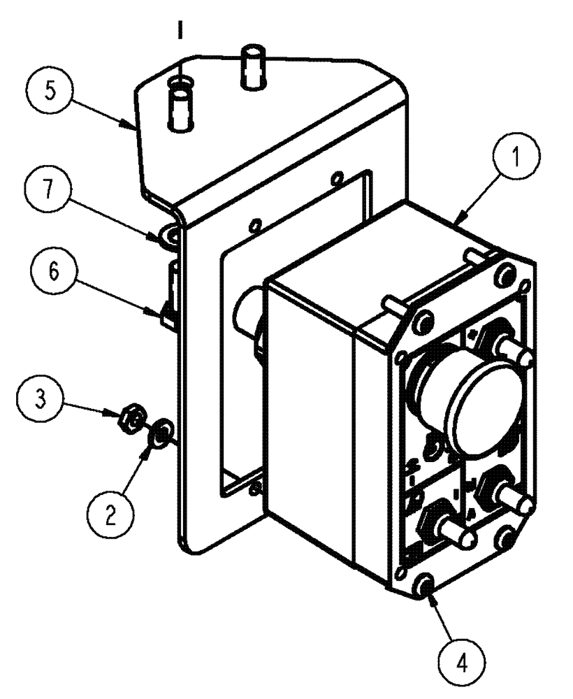 Схема запчастей Case IH TITAN 3520 - (10-010) - REMOTE RELOAD GROUP Options