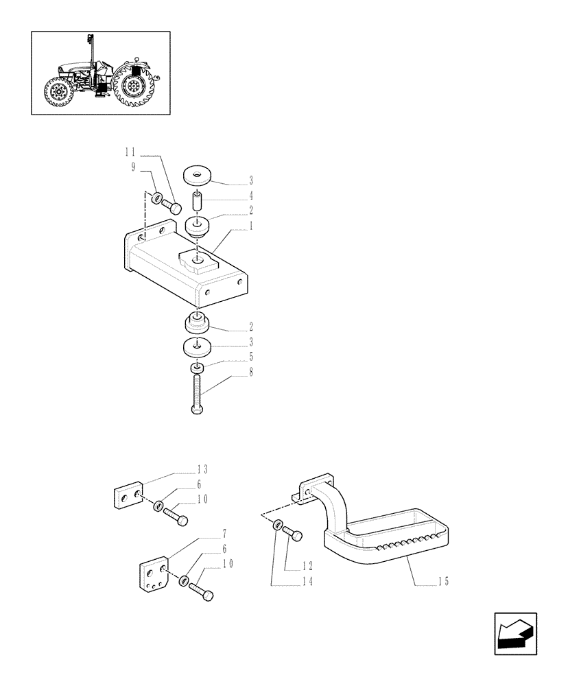 Схема запчастей Case IH JX1085C - (1.87.0/01) - SUPPORTS - L/CAB (08) - SHEET METAL