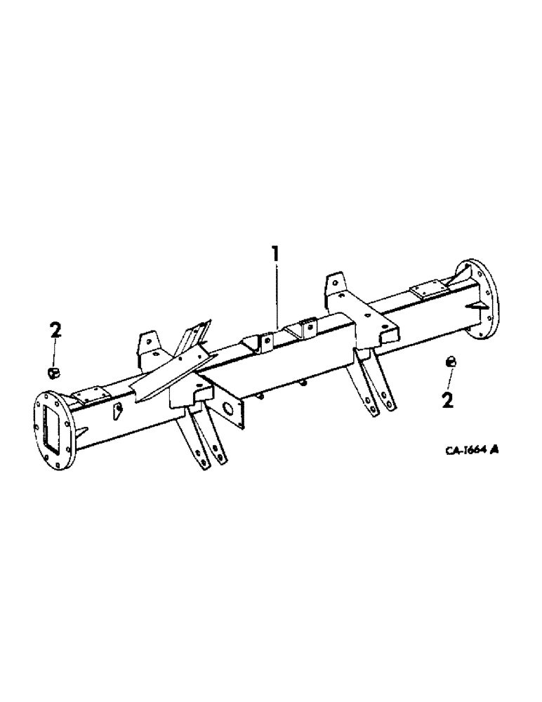 Схема запчастей Case IH 715 - (07-08) - DRIVE TRAIN, MAIN AXLE Drive Train