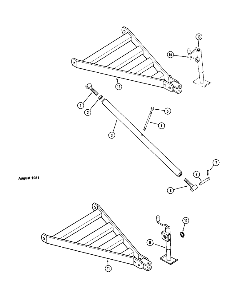 Схема запчастей Case IH SC5 - (02) - HITCH, SC5 