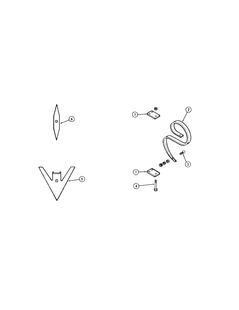 Схема запчастей Case IH 100-SERIES - (14[1]) - DANISH SHANK 