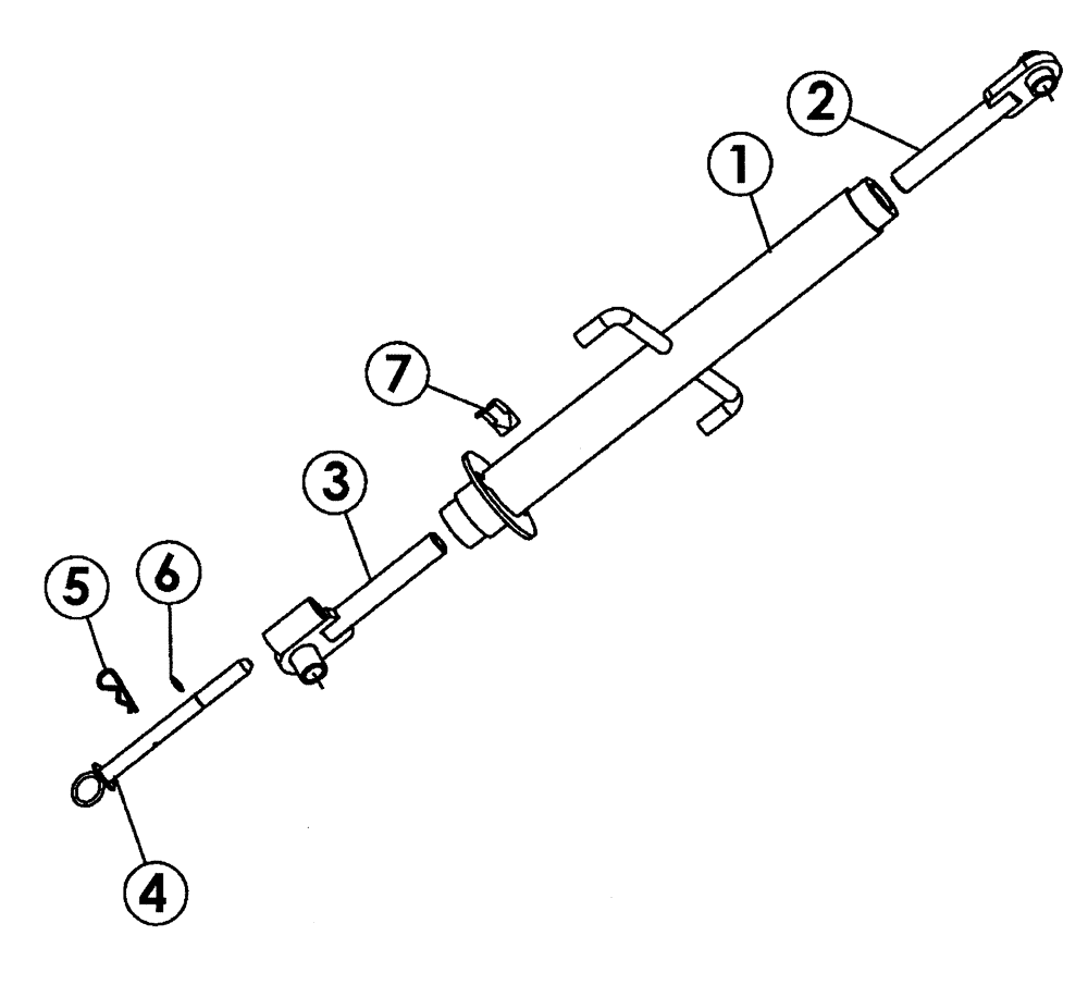 Схема запчастей Case IH RMX790 - (39.100.04) - TURNBUCKLE ASSEMBLY (09) - CHASSIS/ATTACHMENTS