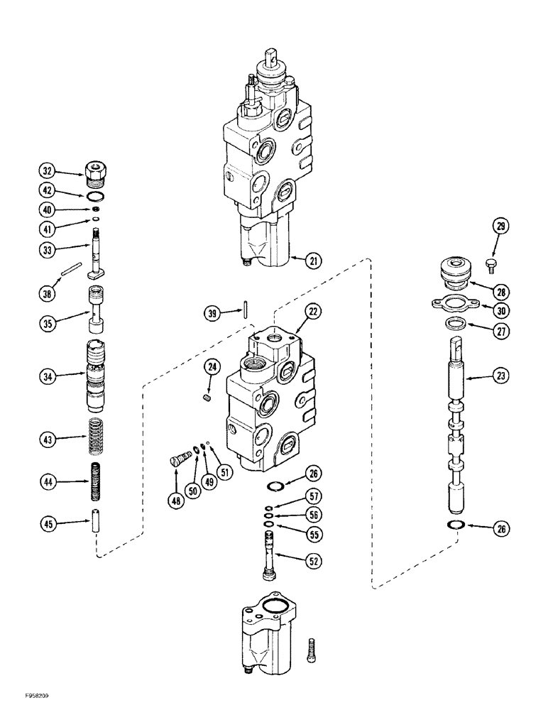 Схема запчастей Case IH 9370 QUADTRAC - (8-068) - LOAD CHECK REMOTE CONTROL VALVE ASSEMBLY, IF EQUIPPED (CONTD) (08) - HYDRAULICS