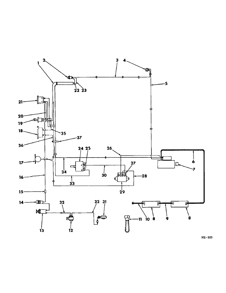 Схема запчастей Case IH 275 - (G-16) - ELECTRICAL SYSTEM, WIRING DIAGRAM (06) - ELECTRICAL SYSTEMS