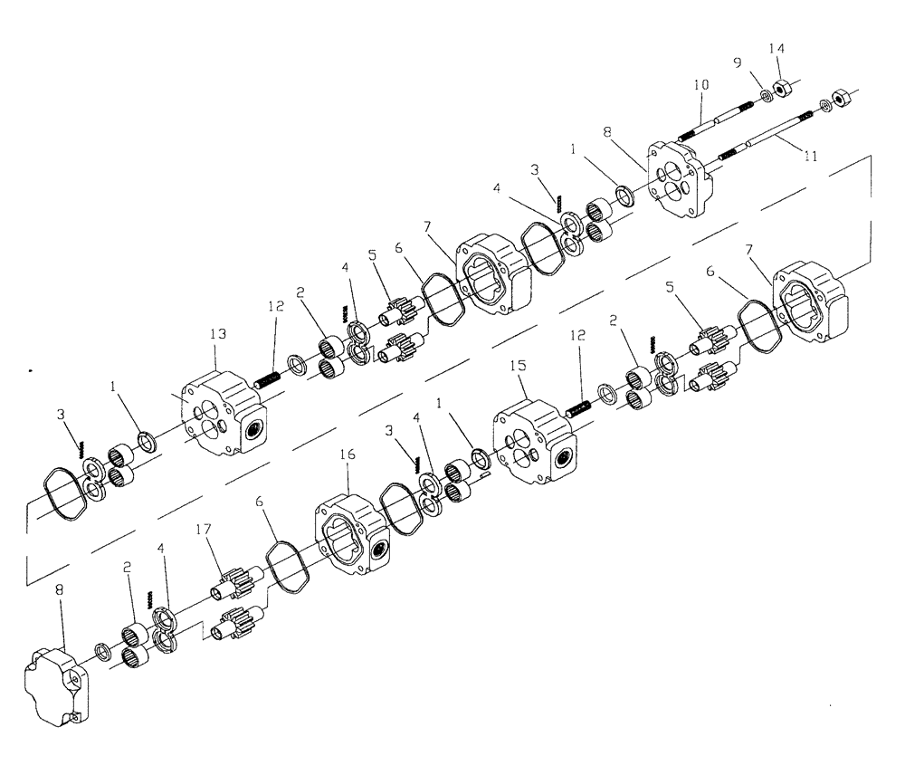 Схема запчастей Case IH 7700 - (B04[12]) - FLOW DIVIDER - HIGH HORSEPOWER Hydraulic Components & Circuits
