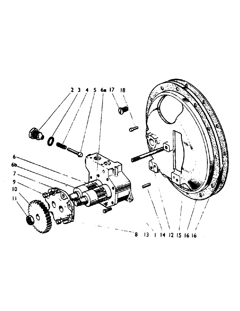 Схема запчастей Case IH 880F - (38) - HYDRAULIC LIFT PUMP (07) - HYDRAULIC SYSTEM