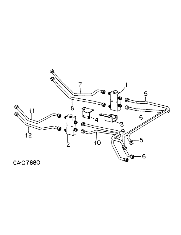 Схема запчастей Case IH 5488 - (10-38) - HYDRAULICS, ALTERNATING CHECK VALVE, FOR TRACTORS WITH SECOND AND/OR THIRD AUXILIARY VALVE (07) - HYDRAULICS