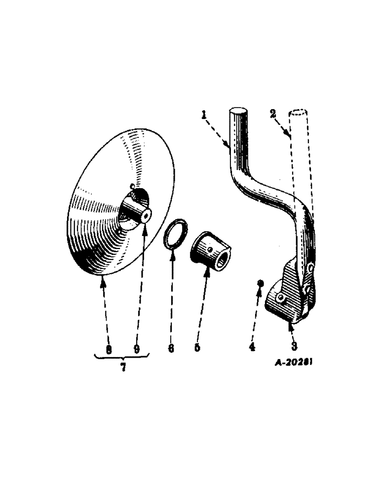 Схема запчастей Case IH 144 - (L-21) - DISK HILLER 