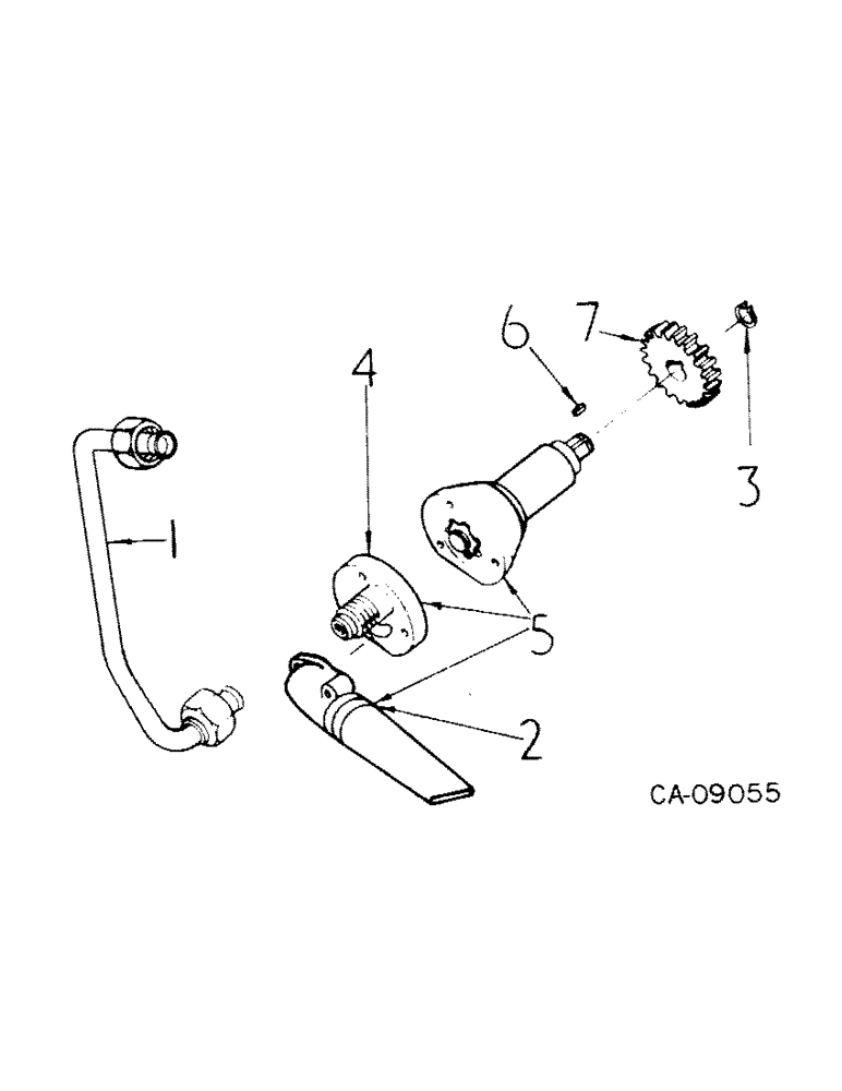 Схема запчастей Case IH 385 - (10-02) - HYDRAULICS, HYDRAULIC TRANSFER PUMP AND CONNECTIONS (07) - HYDRAULICS