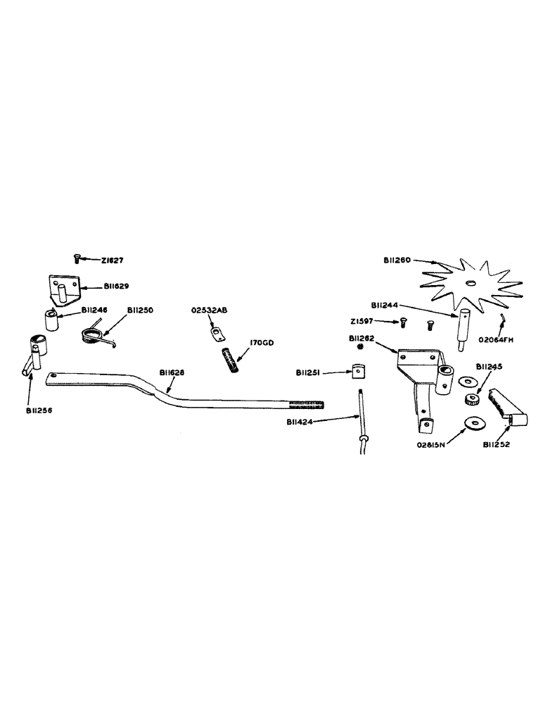 Схема запчастей Case IH 130 - (26) - STAR WHEEL 